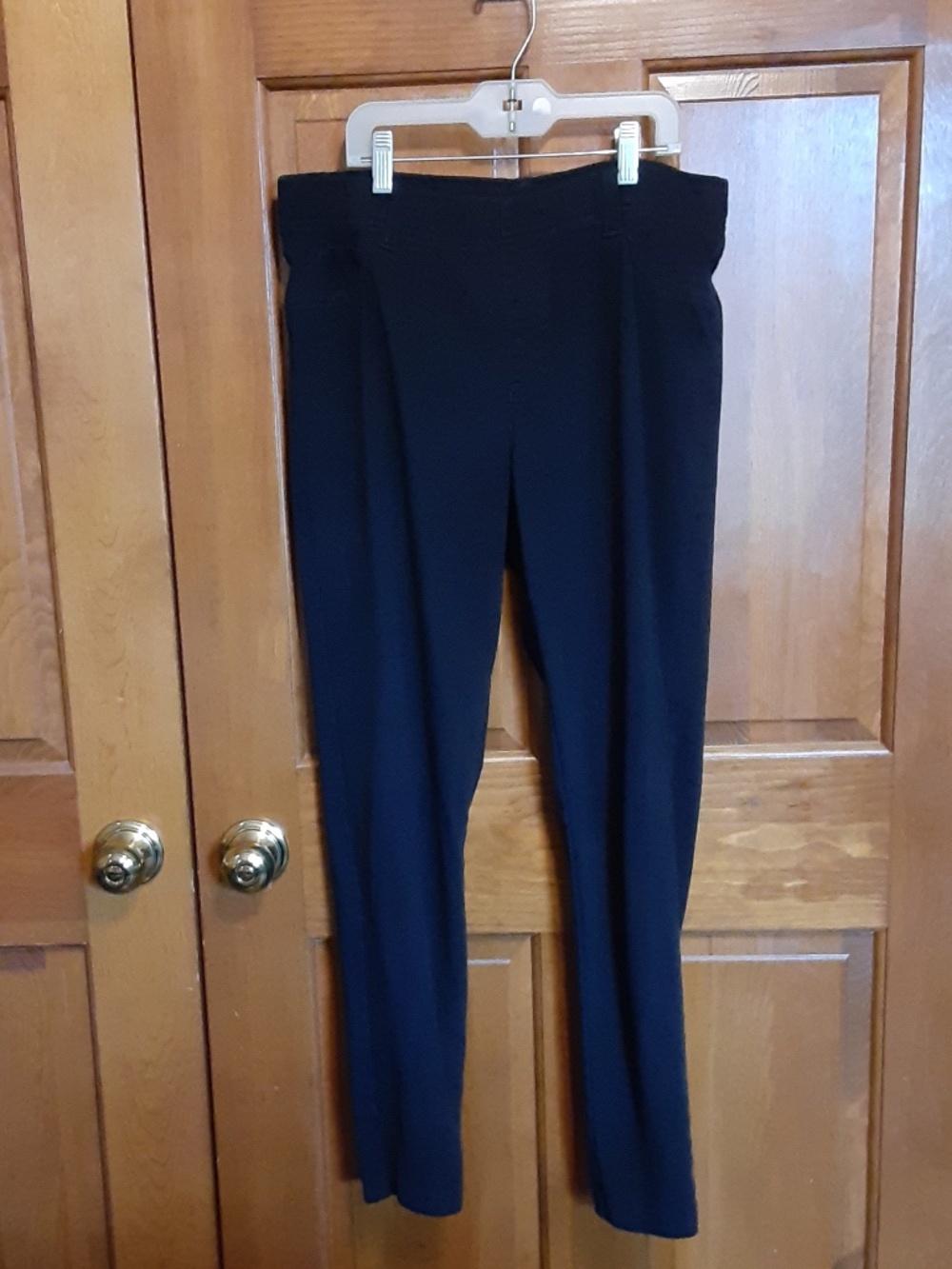 Serra Black Pull-On Jeans